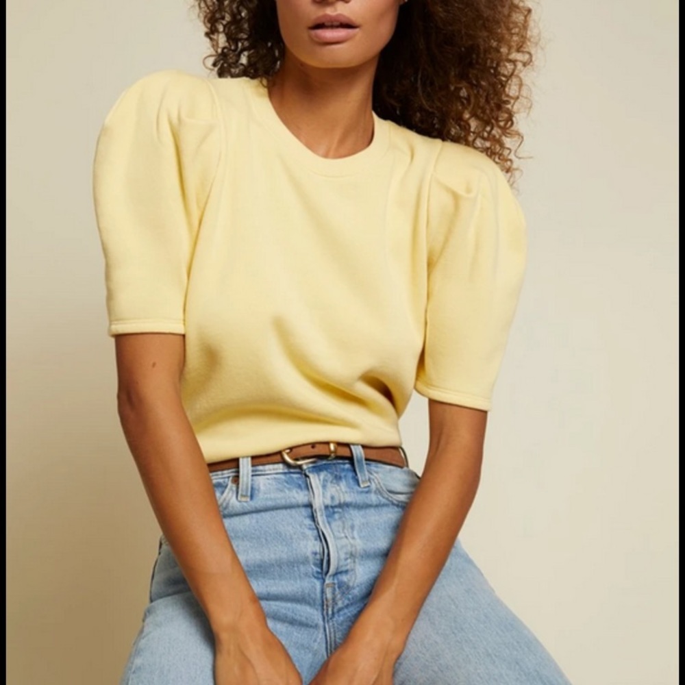 Nation Ltd. Olivia short sleeve sweatshirt